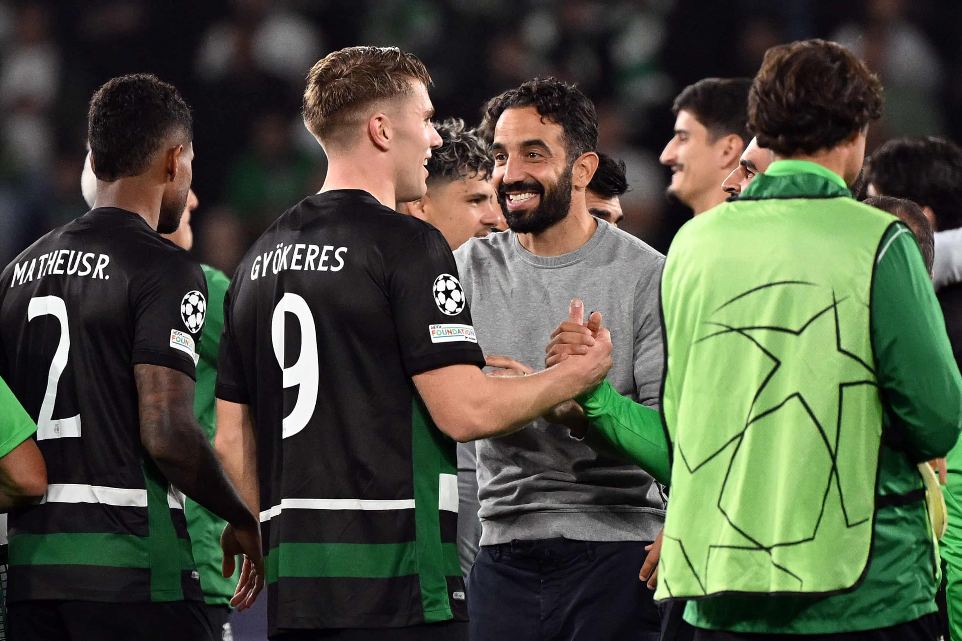 Ruben Amorim Sporting Man City. PA