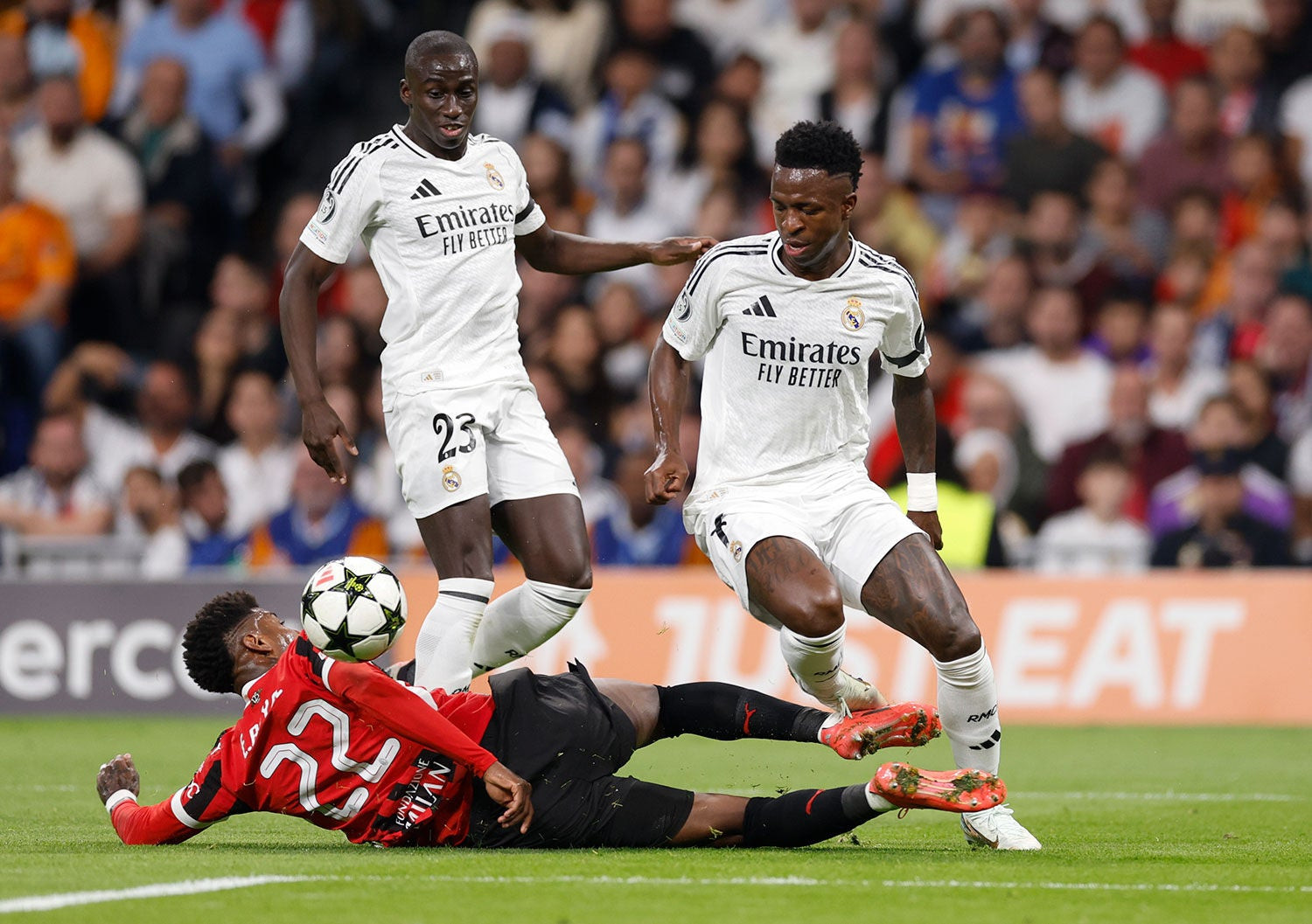 Vinicius Real Madrid Milan. Realmadrid.com