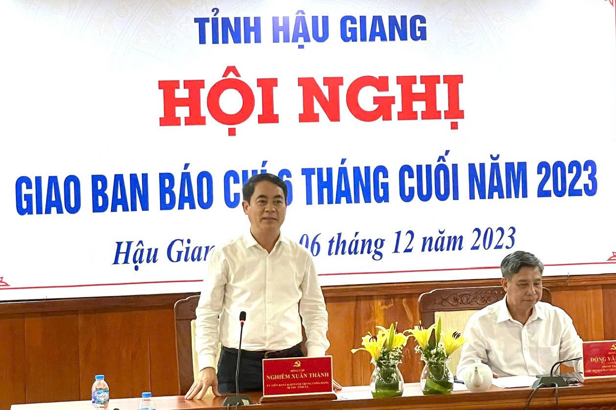 Hậu Giang nghiêm túc kiểm tra, giám sát thi hành kỷ luật Đảng