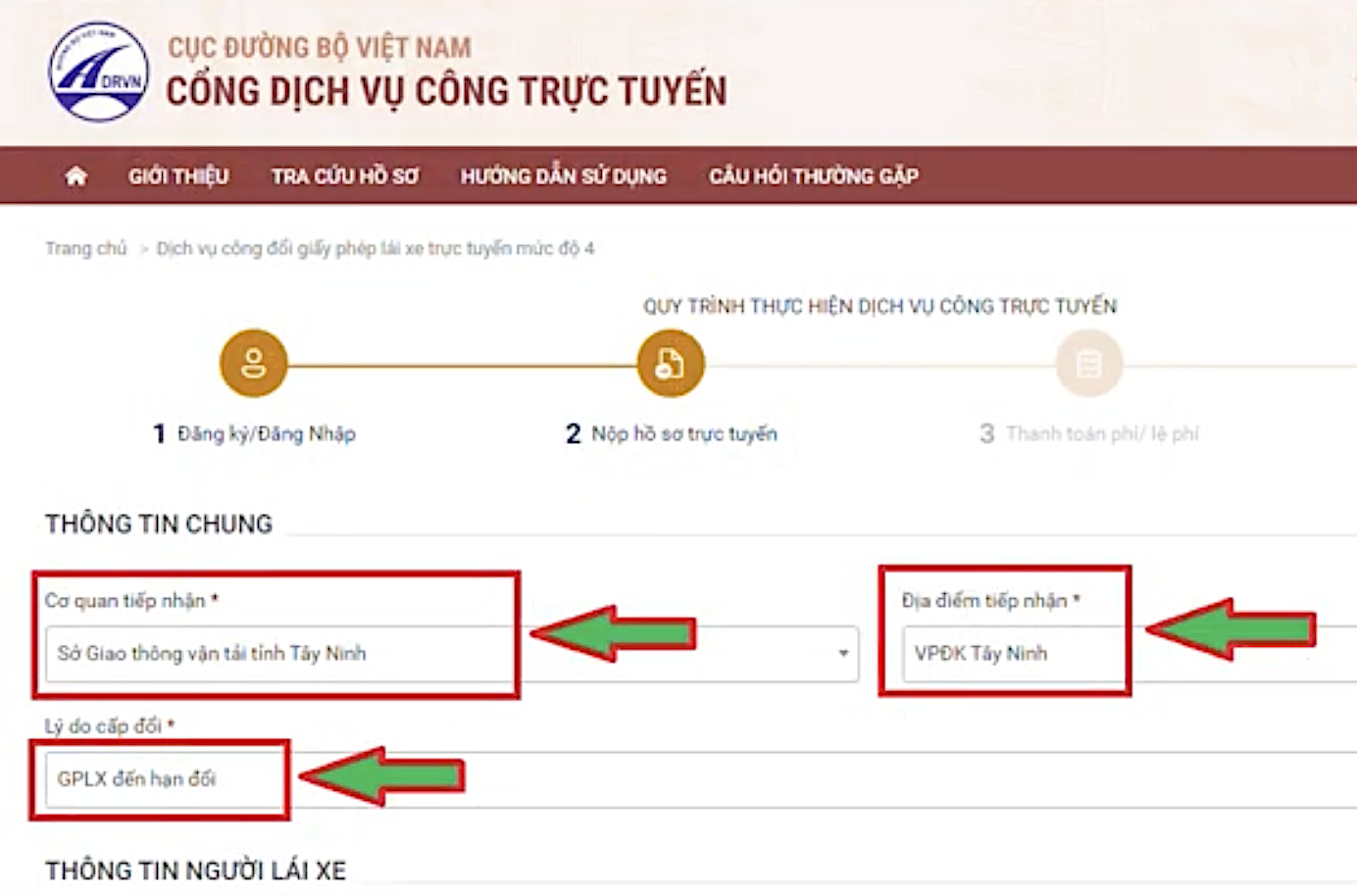 Tây Ninh thí điểm tiếp nhận hồ sơ đổi giấy phép lái xe online qua Cổng Dịch vụ công