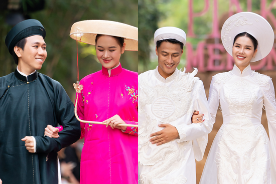 Kỳ Hân thuyết phục Mạc Hồng Quân catwalk, Anh Đức lần đầu diễn cùng vợ