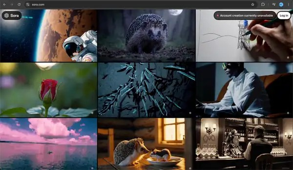 OpenAI phát hành công cụ AI tạo video Sora sora openai
