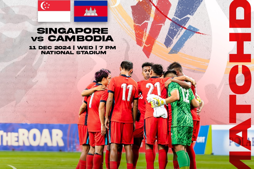 Link xem trực tiếp Singapore đấu với Campuchia: Bảng A AFF Cup 2024