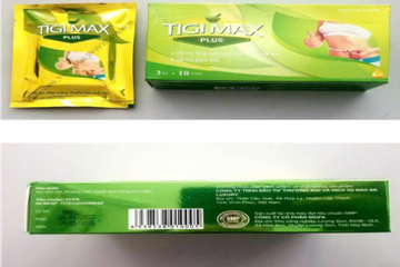 Phát hiện sản phẩm thực phẩm bảo vệ sức khỏe Tigi Max Plus có chứa chất cấm