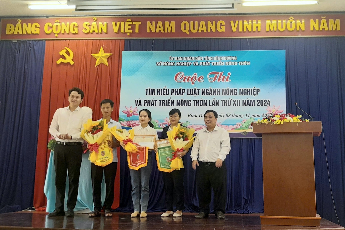 Bình Dương: Thi tìm hiểu pháp luật ngành nông nghiệp