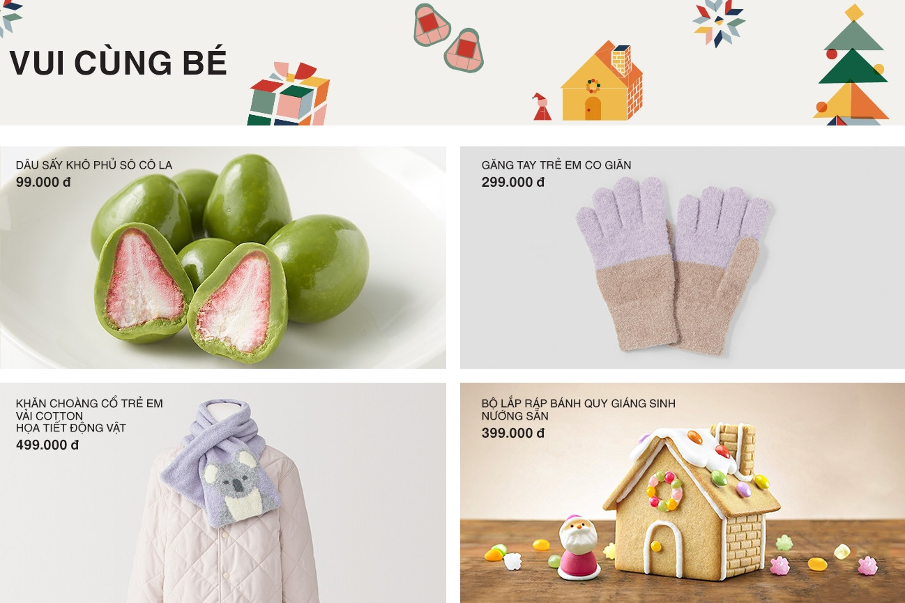Gợi ý quà tặng Giáng Sinh ý nghĩa từ MUJI