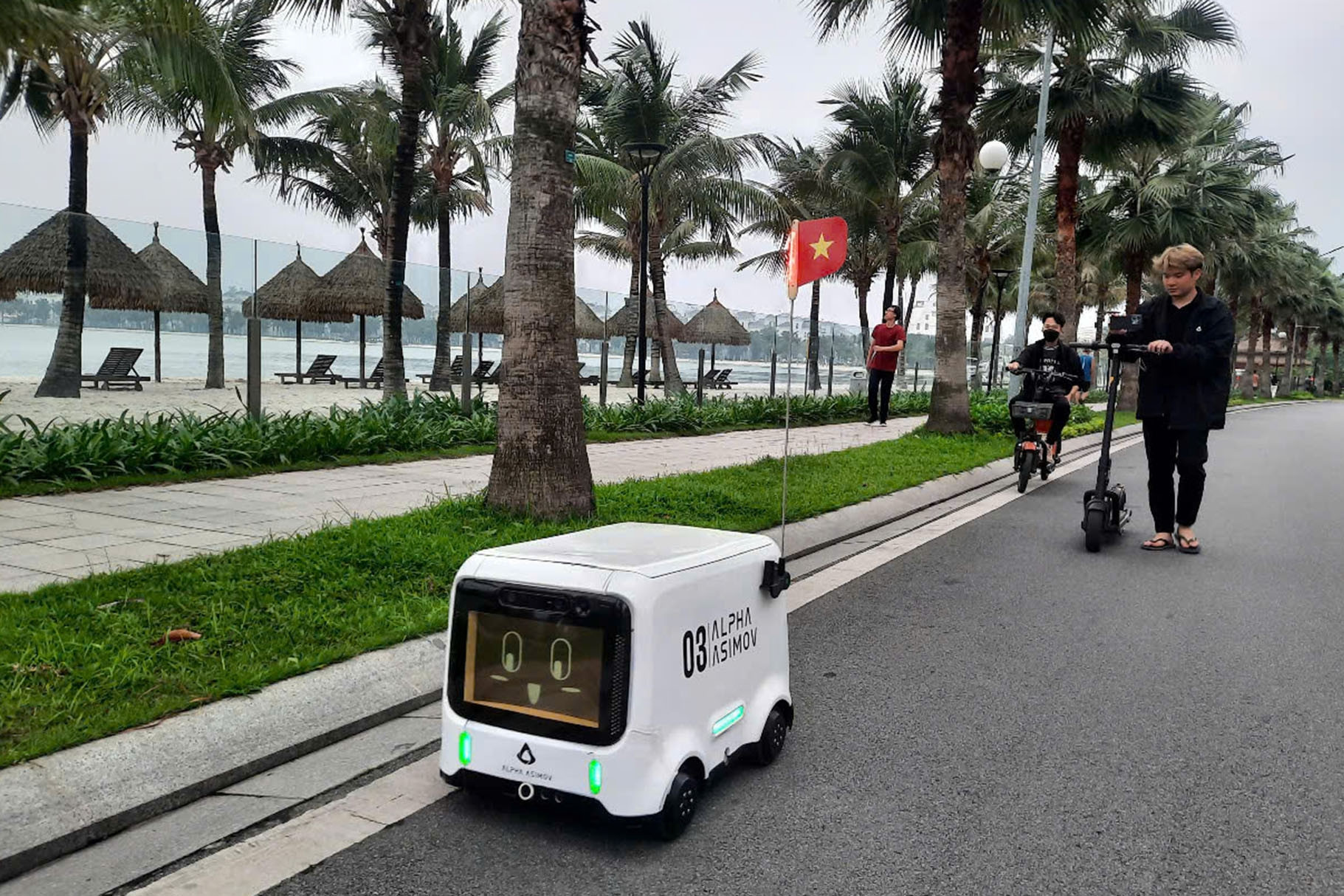“Lạ mắt” với những chú robot 