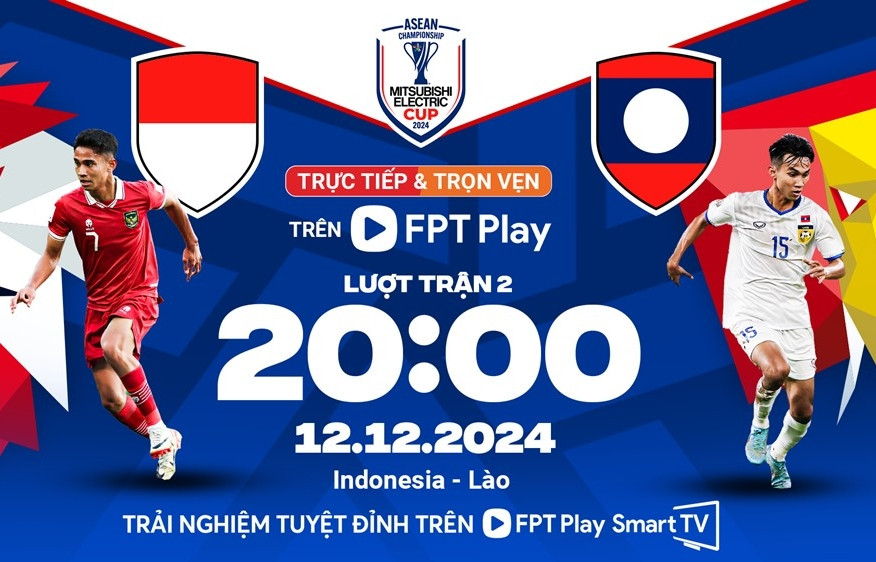 Link xem trực tiếp bóng đá Indonesia đấu với Lào: Bảng B AFF Cup 2024
