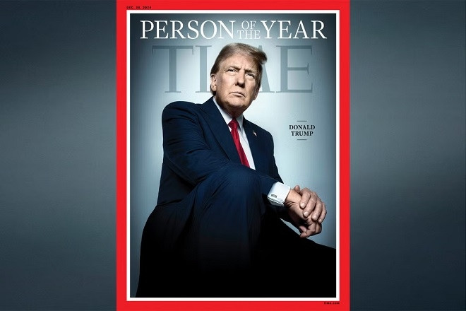 Ông Trump được chọn là 'Nhân vật của năm'