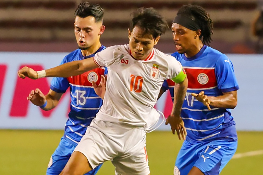 Video bàn thắng Philippines 1-1 Myanmar: Bảng B ASEAN Cup 2024 (AFF Cup)