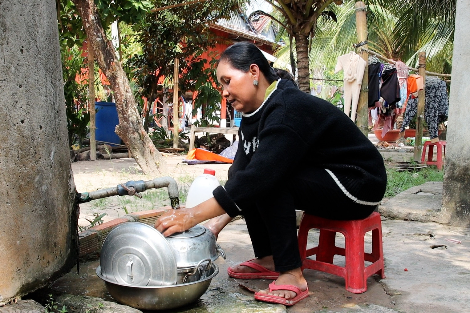 Tây Ninh: Người dân đồng bào DTTS phấn khởi vì hết cảnh thiếu nước sạch