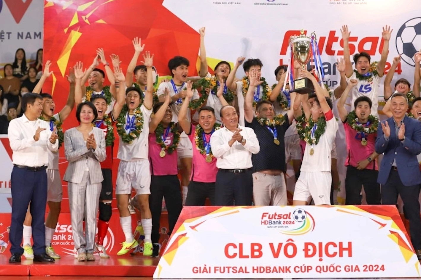 Thắng đậm khó tin, Thái Sơn Bắc vô địch Cúp Quốc gia futsal 2024