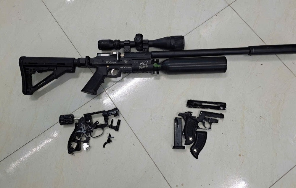 Nổ súng bắn trả cảnh sát khi bị phát hiện tụ tập sử dụng ma túy..jpg