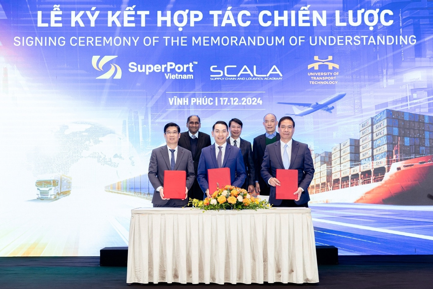 Việt Nam SuperPort™ hợp tác thành lập phòng thí nghiệm logistics tại Vĩnh Phúc