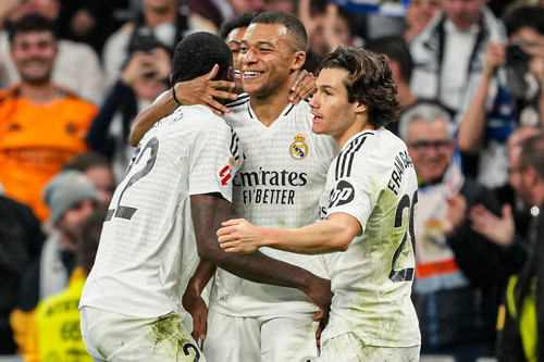 Kết quả bóng đá Real Madrid 2-0 Getafe - La Liga 2024/25 vòng 15