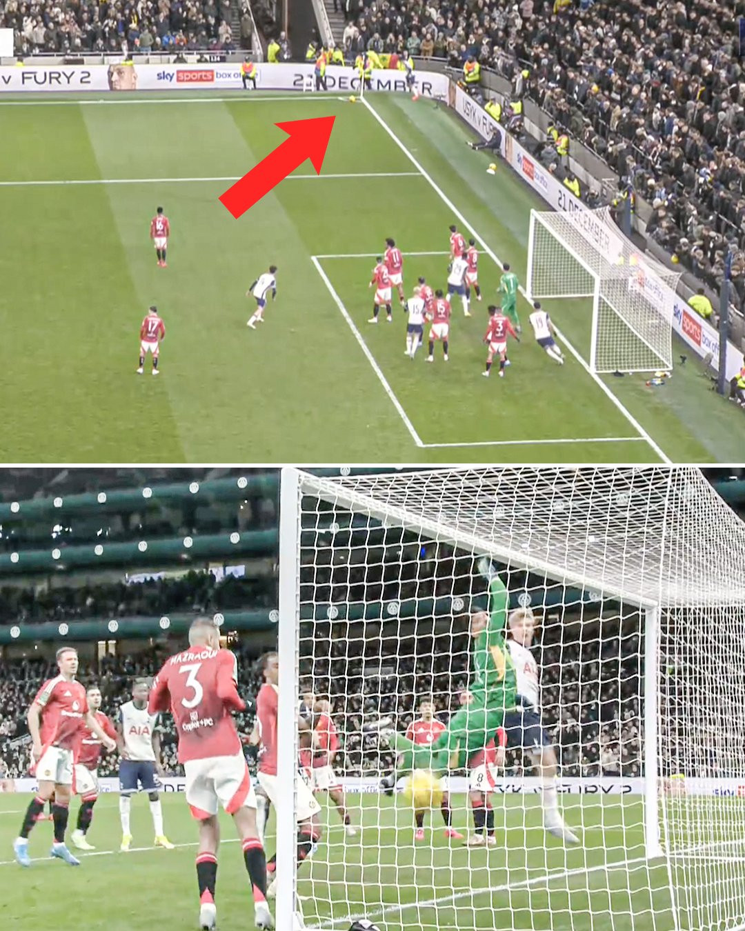 Tottenham loại MU ra khỏi cúp Liên đoàn sau màn rượt đuổi tỷ số MU Tottenham