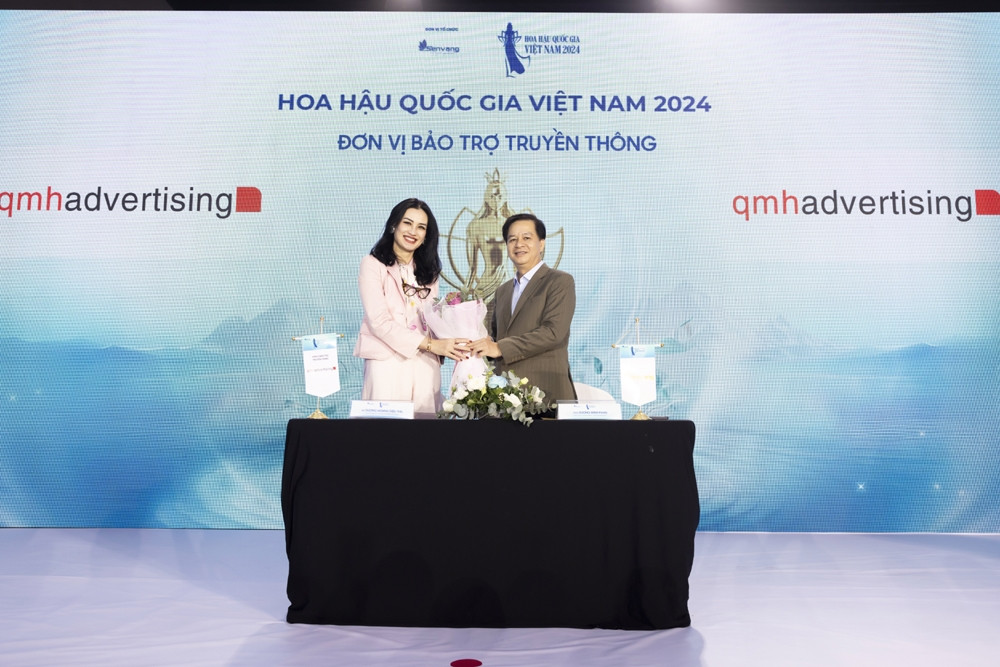 QMH Advertising JSC đồng hành cùng Hoa hậu Quốc gia Việt Nam 2024