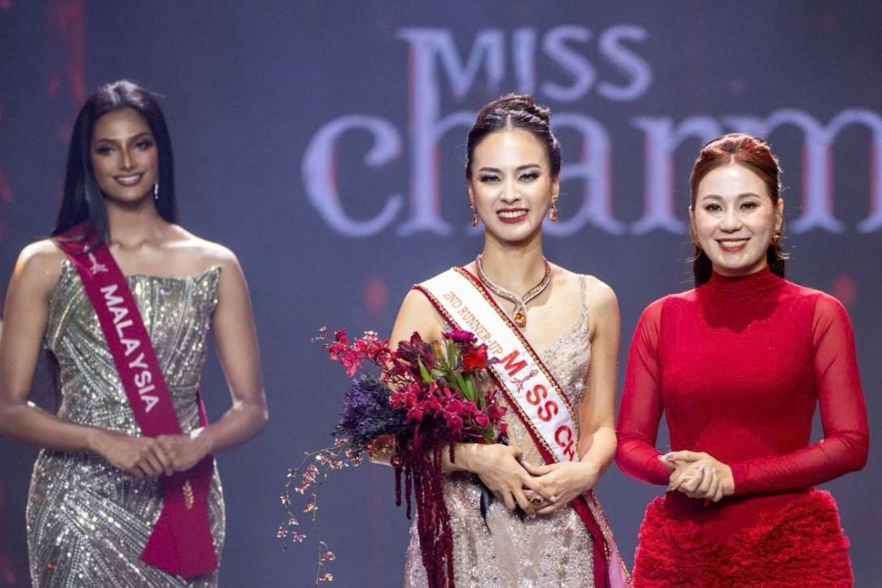 Miss Charm 2024: Quỳnh Nga đoạt á hậu 2, đại diện Malaysia đăng quang