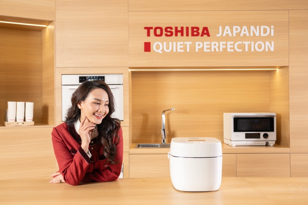 Bí quyết nấu cơm ngon ‘chuẩn Nhật’ tại sự kiện Toshiba JAPANDi House