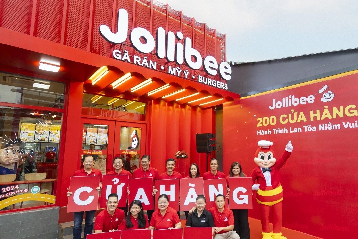 Jollibee xây dựng thương hiệu thức ăn nhanh được yêu thích nhất Việt Nam