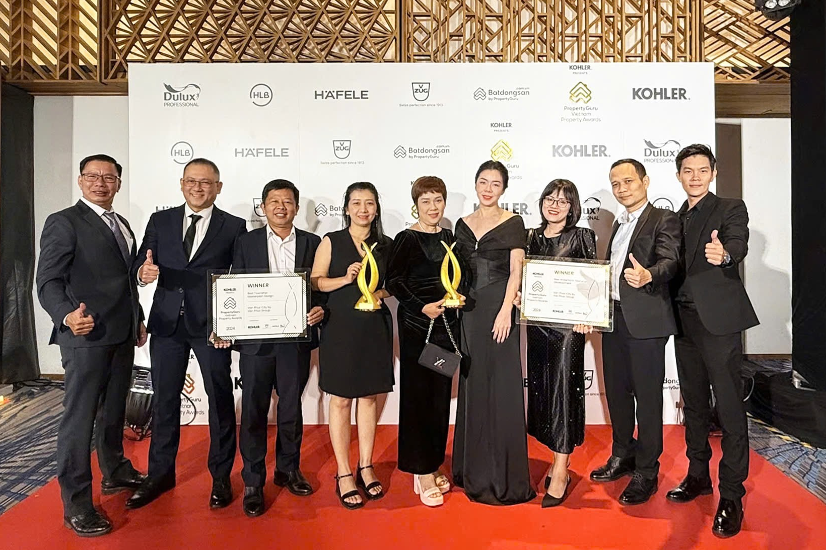 Van Phuc City nhận cú đúp giải thưởng PropertyGuru Vietnam Property Awards 2024