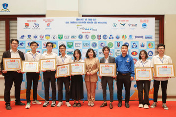 Trường ĐH Nguyễn Tất Thành có 4 đề tài đạt giải Euréka 2024