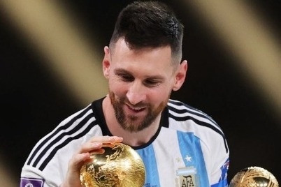 BTC Ligue 1 đăng ảnh Messi vô địch World Cup mỉa mai Ronaldo