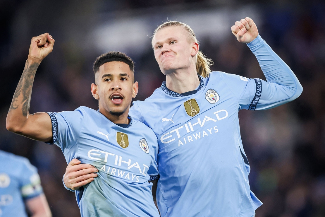 Haaland lập công, Man City tìm lại niềm vui chiến thắng