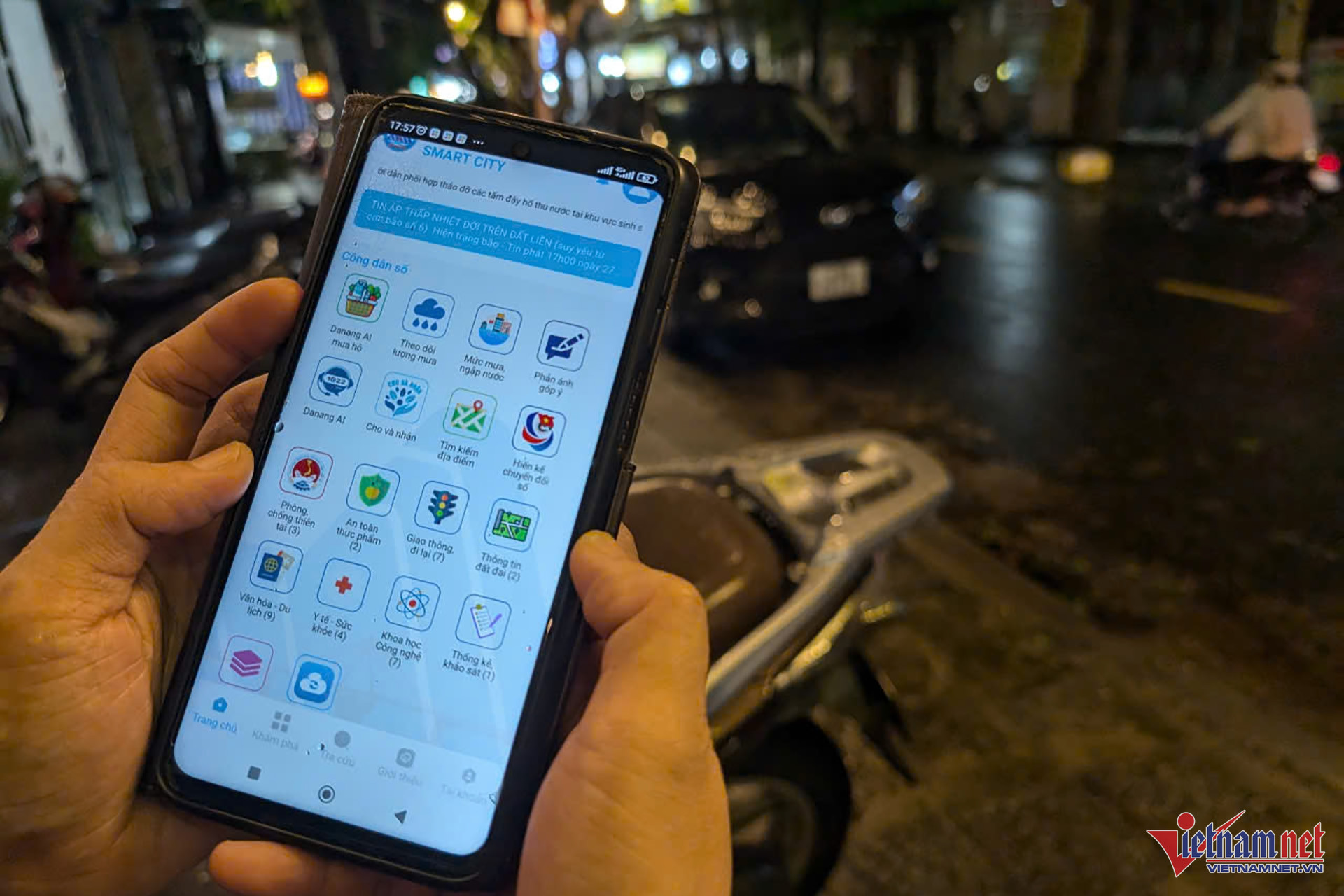 W-Nhiều dịch vụ tiện ích của thành phố Đà Nẵng đã được chính quyền thành phố cung cấp tới người dân, doanh nghiệp qua app Smart City..jpg
