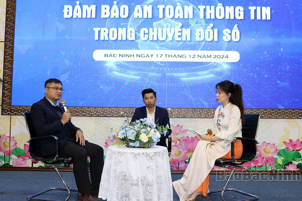 Bắc Ninh: Tọa đàm về bảo đảm an toàn thông tin và trí tuệ nhân tạo