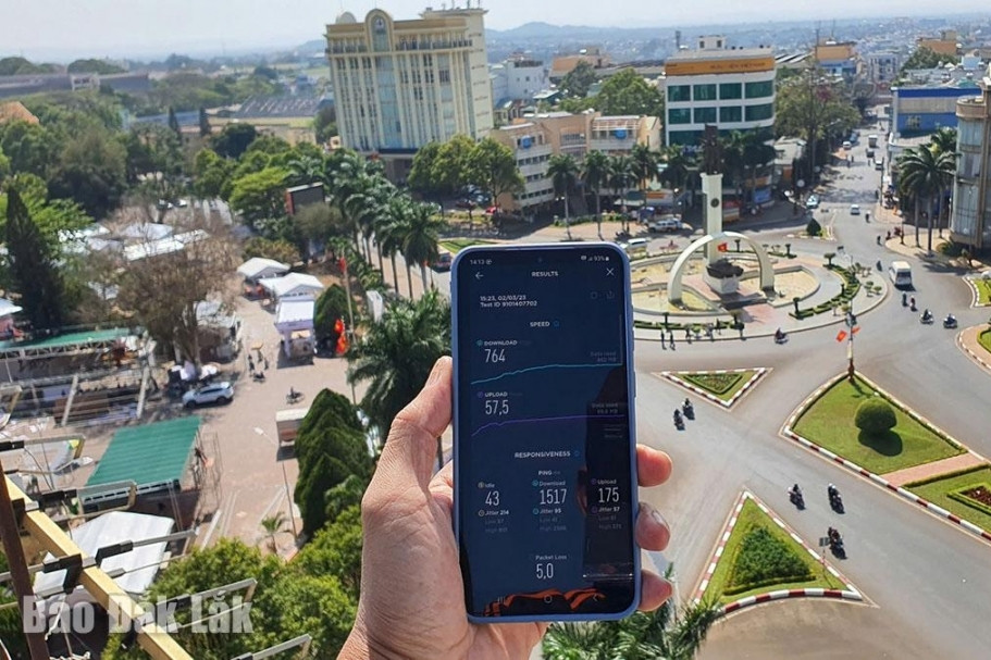 Nỗ lực phủ sóng 5G trên địa bàn tỉnh Đắk Lắk