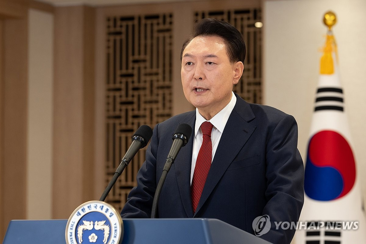 Tổng thống Hàn Quốc Yoon Suk-yeol. Ảnh: Yonhap