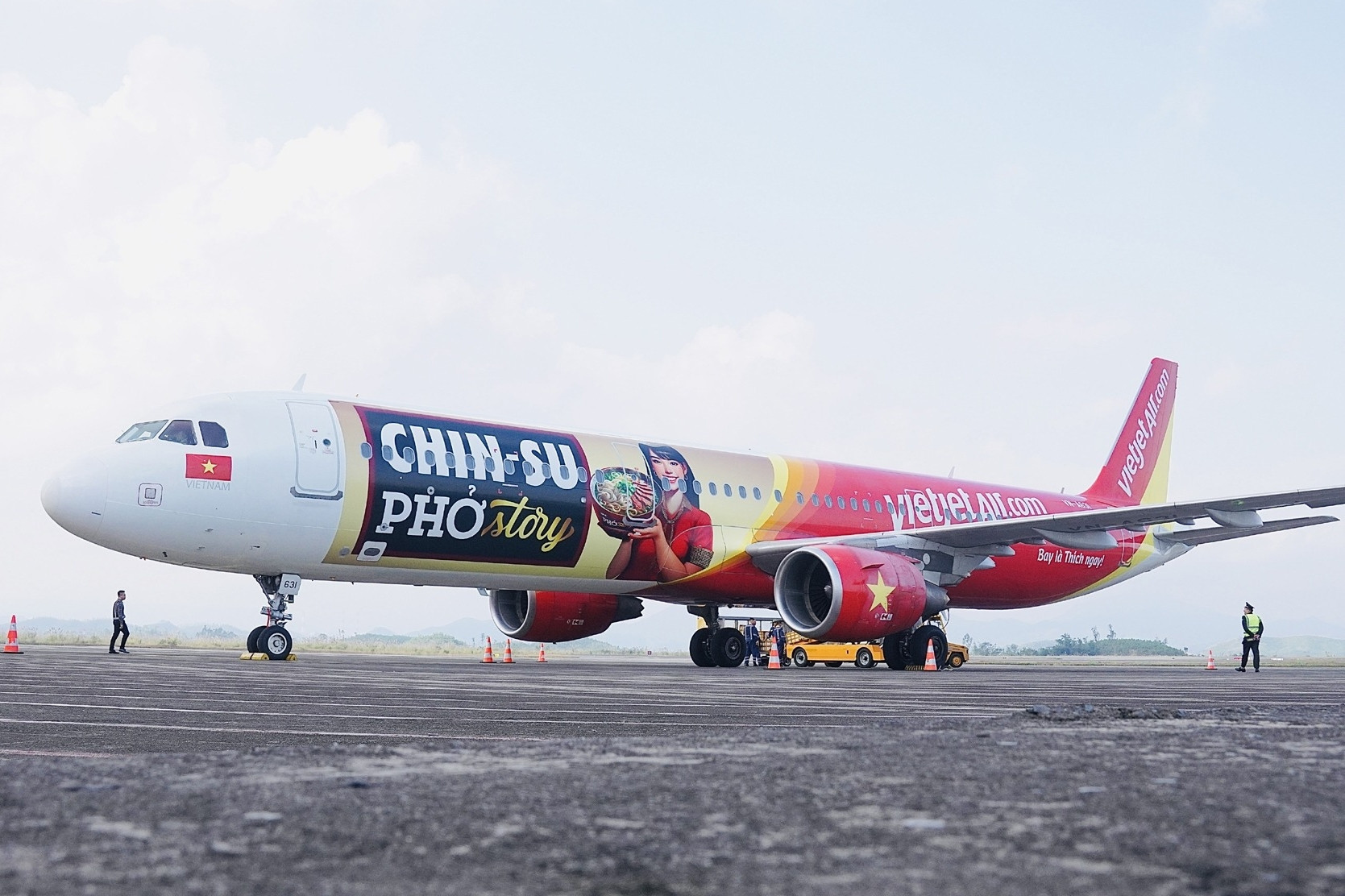 Masan Consumer mang hương vị phở truyền thống lên các chuyến bay Vietjet