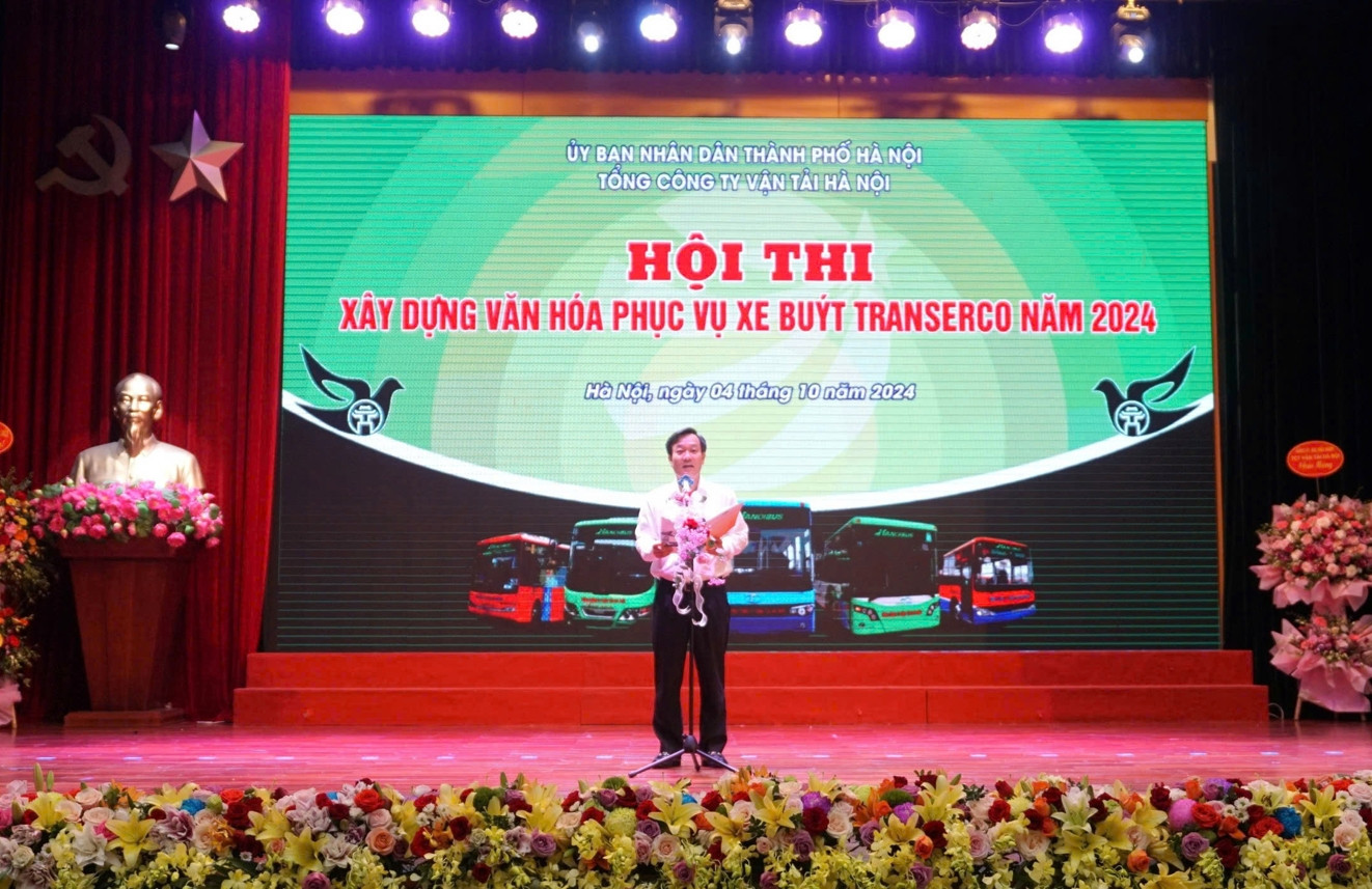 Transerco tổ chức Hội thi xây dựng văn hóa phục vụ trên xe buýt 2024
