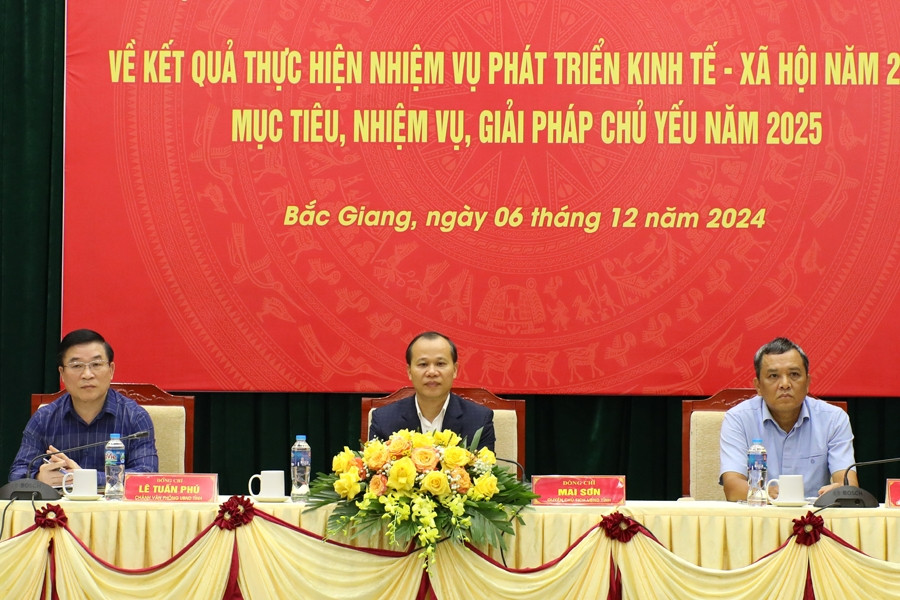 Tốc độ tăng trưởng kinh tế của Bắc Giang dẫn đầu cả nước