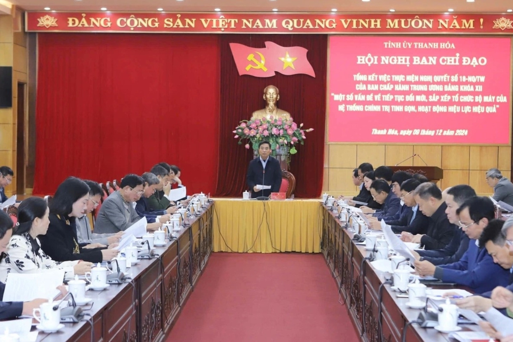 Thanh Hóa giảm 5 sở sau khi tinh gọn bộ máy