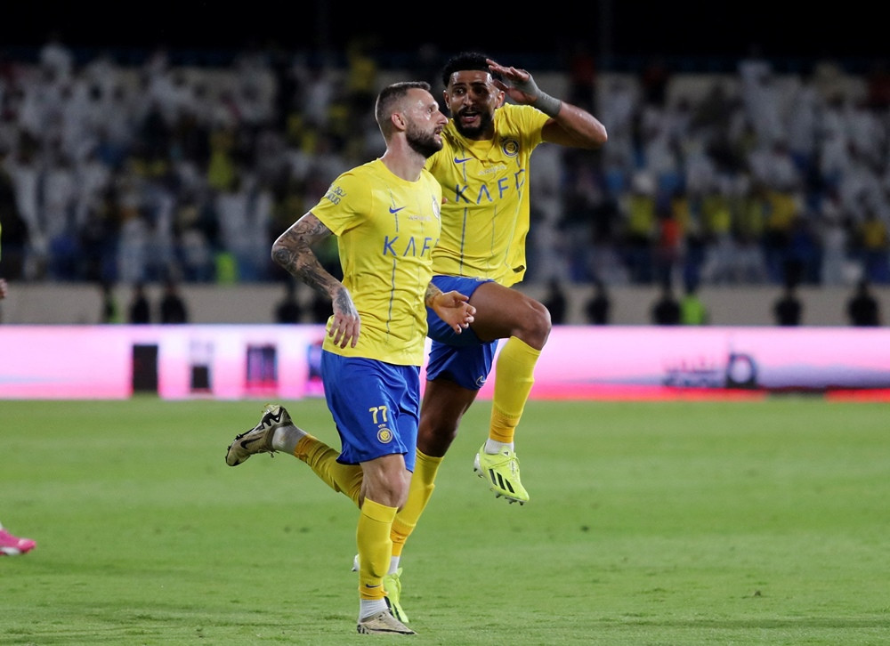 Ronaldo tỏa sáng, Al Nassr thắng trận kịch tính Ronaldo Al Nasssr 4.JPG