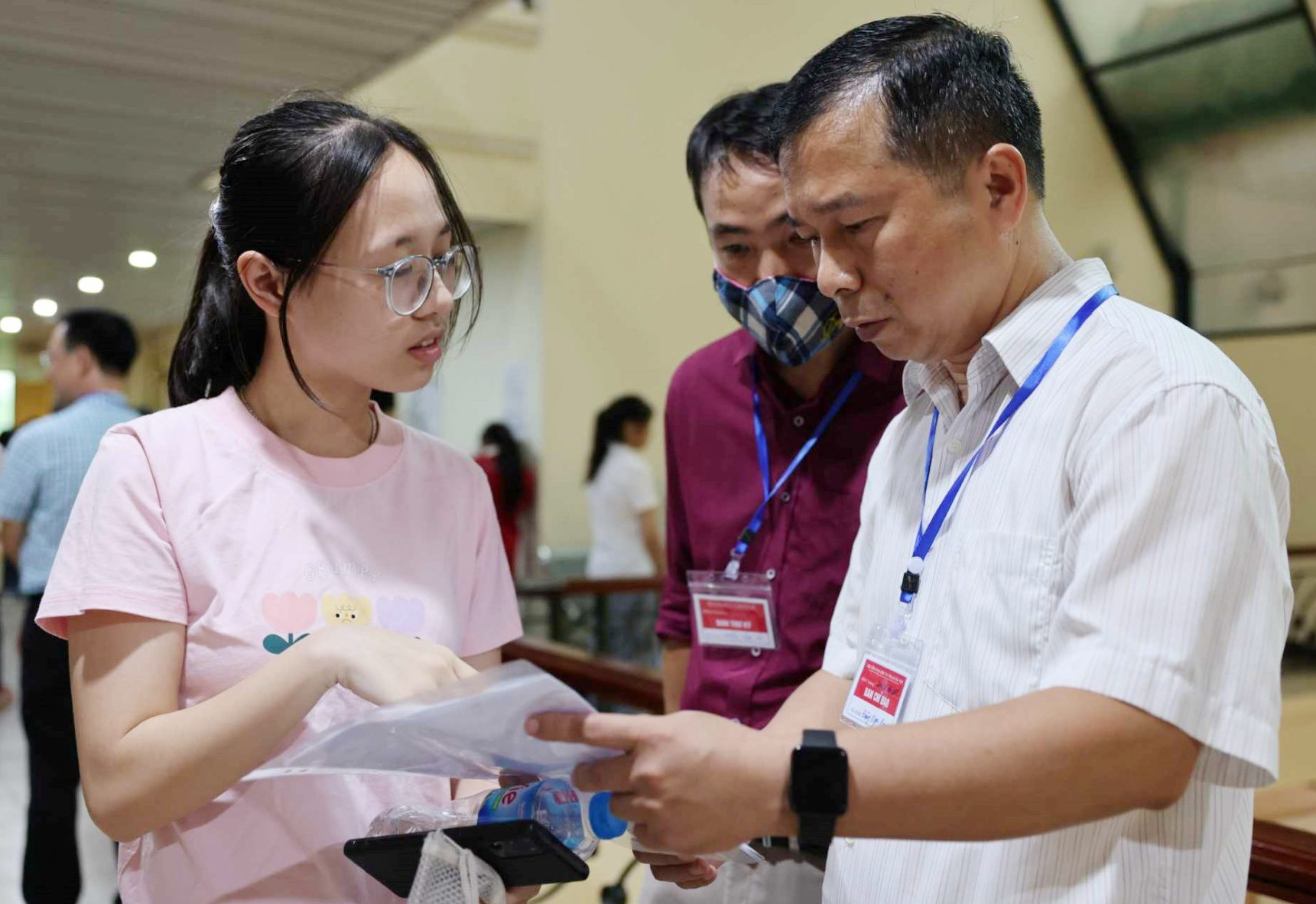 thí sinh thi đánh giá năng lực tại đại học sư phạm