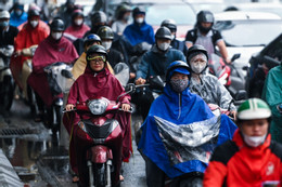 Dự báo thời tiết 13/5/2024: Hà Nội mưa to ngày đầu tuần
