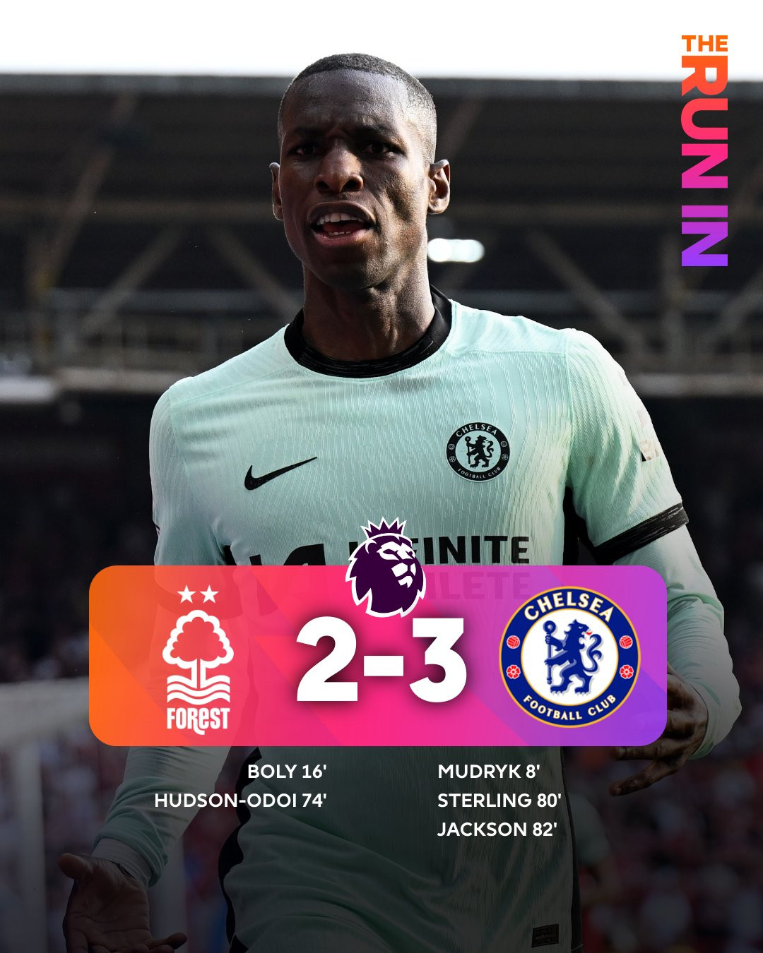 Nottingham Forest 2-3 Chelsea