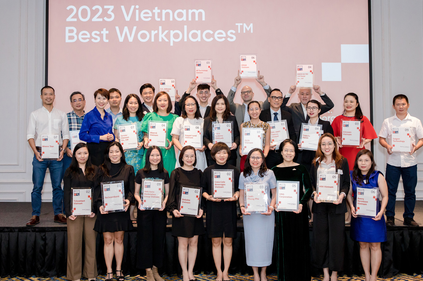 Công bố 25 nơi làm việc xuất sắc hàng đầu Việt Nam 2024