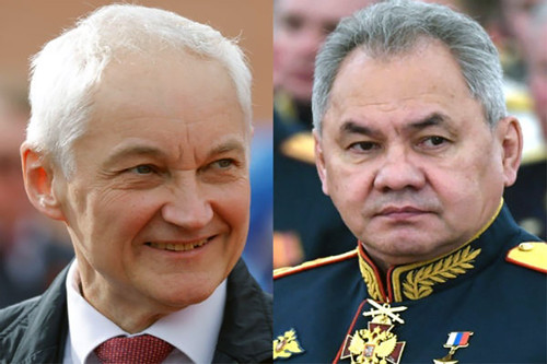 Điện Kremlin nêu lí do thay Bộ trưởng Quốc phòng Nga
