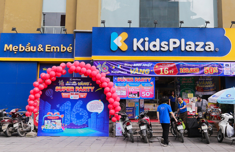 Sinh nhật ‘vàng’ 16 tuổi, KidsPlaza tung ưu đãi đến 16 tỷ đồng