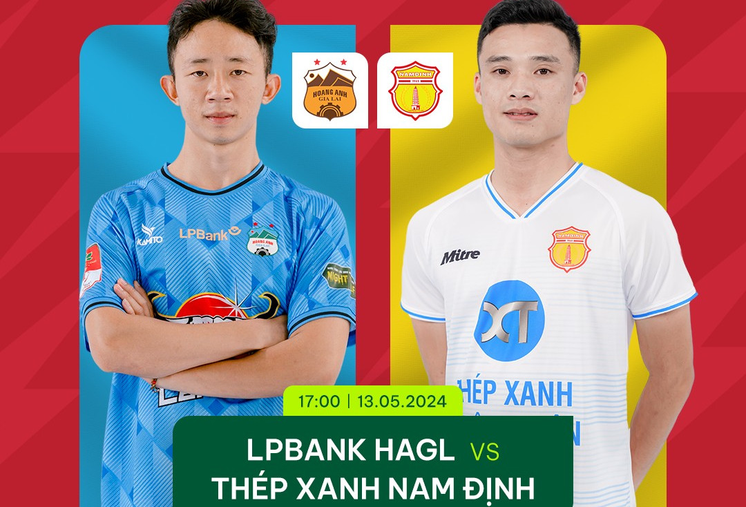 Trực tiếp bóng đá LPBank HAGL 0-0 Nam Định: Bùi Tiến Dũng cản phá penalty