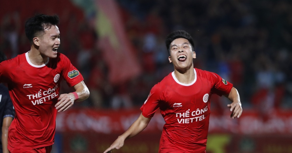 Kết quả bóng đá Thể Công Viettel 1-1 Bình Định - Vòng 18 V league 2023/24