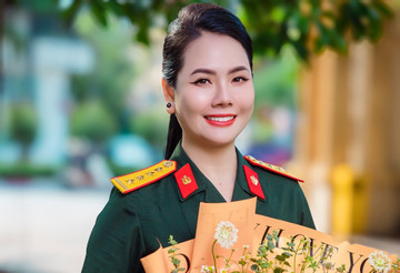 Đại úy, ca sĩ Lương Nguyệt Anh: 'Học trò trưởng thành là phần thưởng lớn nhất'