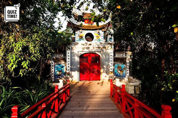 Cầu nổi tiếng nào ở Hà Nội có tên mang nghĩa 'Nơi đậu ánh nắng ban mai'?
