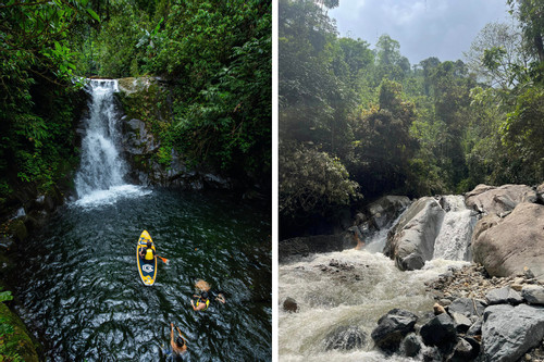 Con suối '7 thác' đẹp lạ ở Thái Nguyên biến dạng sau mưa lũ gây tiếc nuối