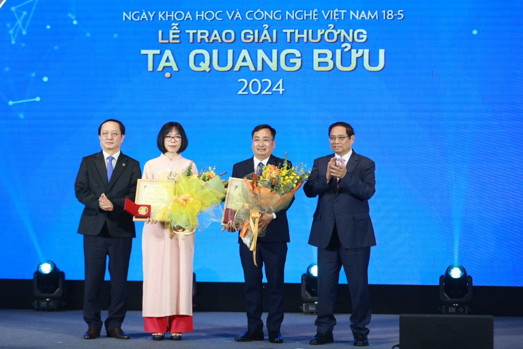 Hai nhà khoa học được trao tặng Giải thưởng Tạ Quang Bửu 2024