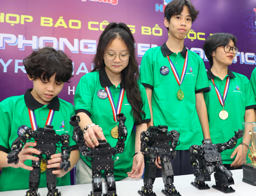 Khởi động cuộc thi Stem Robotics cho học sinh yêu thích trí tuệ nhân tạo